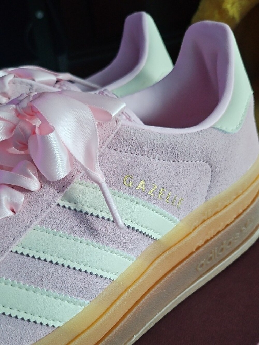 Adidas Gazelle Bold Light Pink - Picture 8 of 13
